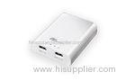 White Rechargeable Fast Charging Power Bank 5200mAh For Samsung Galaxy 3S 4S Note 3