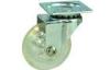 Transparent heavy duty Swivel Caster Wheels with Single / double Axle