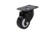 2.5 Inch Adapter Stem / Swivel Caster Wheels For Small Pipe Trolley