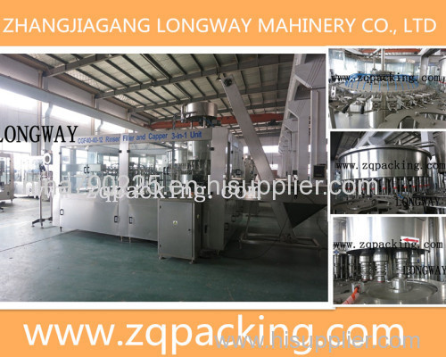 Mineral water Filling Machine With Rinser Filler Capper 3-in-1 Unit