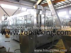 Fruit Pulps Filling Machine Production Line HOT FILLING MACHINE WASHING +FILLING+CAPPING