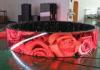 High Resolution P10 3in1 SMD Stereo Round / Arch Led Irregular Outdoor Display Board