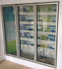 Vertical Glass Freezer Doors with LED lights