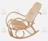 Comfortable Solid Birch Bent Wood Leisure Chair For Old Women