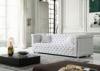 Fabric Classic Living Room Couches White Modern With Italian Style