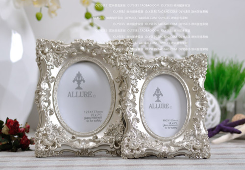 resin / oblong / creative / luxurious photo frame