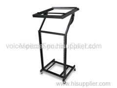 Voicespecial rolling rack DJ stand