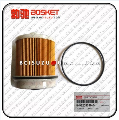 8-98203599-0 8-98037011-0 Fuel Oil Filter For Isuzu 4HK1T 4JJ1