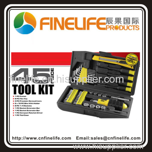 High quality 45 piece tool set