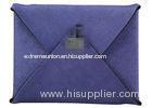 Light purple Color Square Mat Neoprene + Nylon + VELCRO Pad Computer Protector