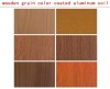 Wooden Grain Color Coated Aluminum Coil