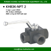 BK3-NPT2 hydac standard 2 inch high pressure NPT female thread 3-way ball valves made in China