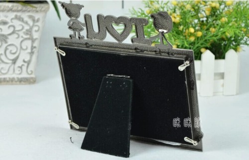 european / baby / metal / oblong photo frame