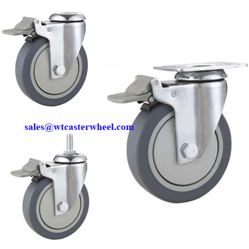 Medical trolley caster medical facility castor hospital bed caster