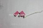 Custom Micro Usb Iphone 30 Pin Connector Pink Lightweight for IPhone 4 / 4s