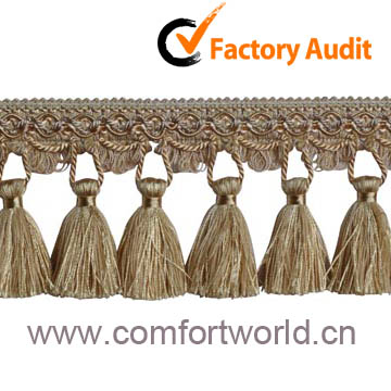 Curtain Lace curtain fringes