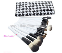 Black and white makeup brush set cosmetic makeup kit