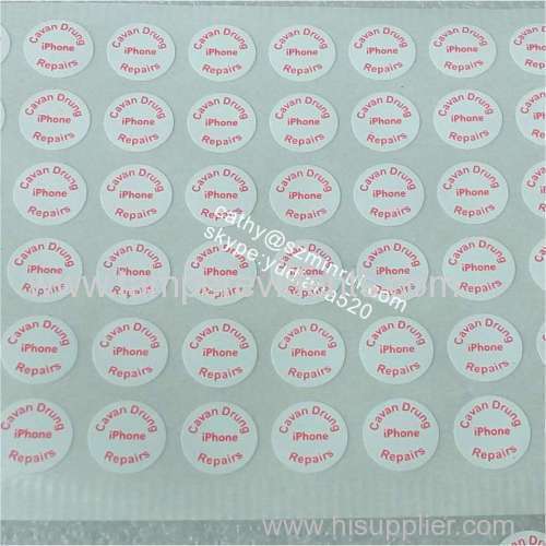 supply good quality and favorable price custom mobile phone sticker