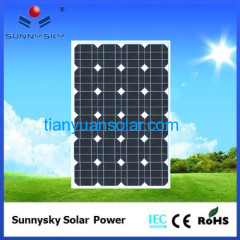 mono-crystalline silicon solar panels 60W