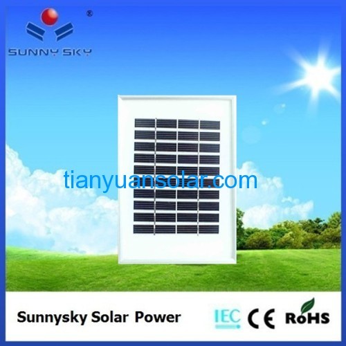 Polycrystalline Silicon solar panel 3w