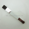 Hot selling double ended flat foundation and eyeshadow makeup brush