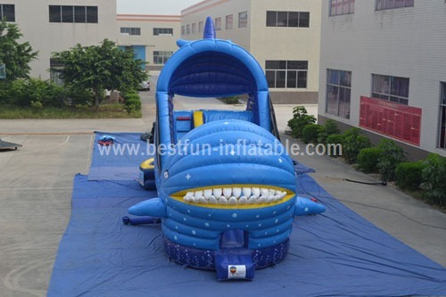 Rental Use Whale Giant Inflatable Water Slide