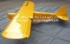 Yellow 157.5&quot; Piper J3 100CC RC Giant Model Airplane Model for Boy 8 - 10 Channels