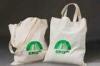 Custom Logo Printed TC Plain Cotton Carrier Bags / Cotton Tote Bags For Shopping and Packaging