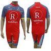 Sublimated Pro Team Radio Shack Cycling Suit Jersey And Bib Shorts Bicycle Clothes For Men