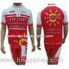 Customized Polyester Sublimated Cycling Wear Bicycle Jersey And Bib Shorts