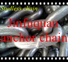 Stud link or studless marine anchor chain on sale