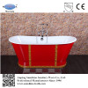 Double Slipper Freestanding Cast Iron Bathtub