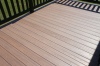 wood plastic composite solid flooring 145*25mm