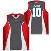 Singlet Custom Breathable Material Italy Ink Sublimated Basketball Uniforms OEM