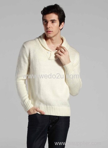 Heavy Gauge men's wool/acrylic sweater