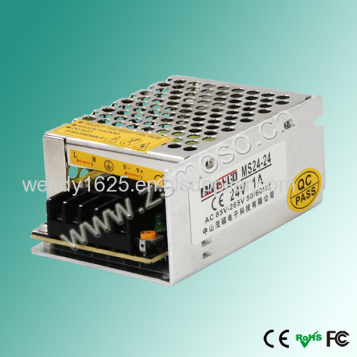 Stainless  steel 15W 12V LED power supply for led strip