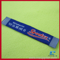 cheap clothing custom woven label for garment