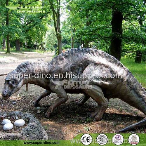 Life-size Realistic Robot Dinosaur Model for Dinosaur Park