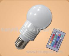 RGB LED Bulb Light 7