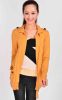 women's cardigan with tape on collar