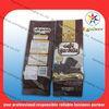 Mylar aluminum foil tea bags packaging with flexible valve