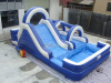 Mini Blue Inflatable Water Park