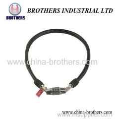 Hot Sale Three Combination Bicycle Wire Lock