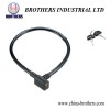 Small Square Head Bicycle Wire Lock