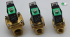 brass/stainless direct acting normally opened electronic solenoid valve for water gas oil