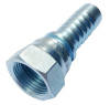 Carbon steel 45 Metric swaged hose fitting 20211