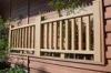 Garden WPC Railing Plastic And Wood Composite Material 1200*1000MM