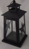 Metal lantern candle holders