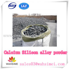 Calcium Silicon alloy powder Steelmaking auxiliary from China factory manufacturer use for electric arc furnace