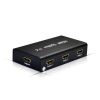 mini 4 port hdmi video splitter to 4 TV black case